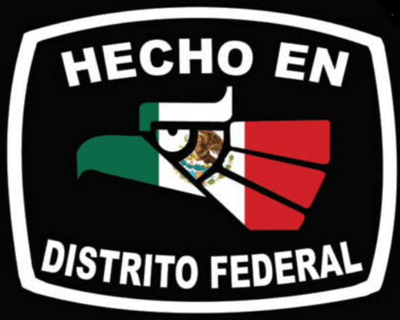 Hecho en Distrito Federal sticker